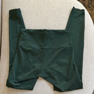 Lululemon Wunder Under Train High Rise Leggings 28’; Size 8, Legacy Green